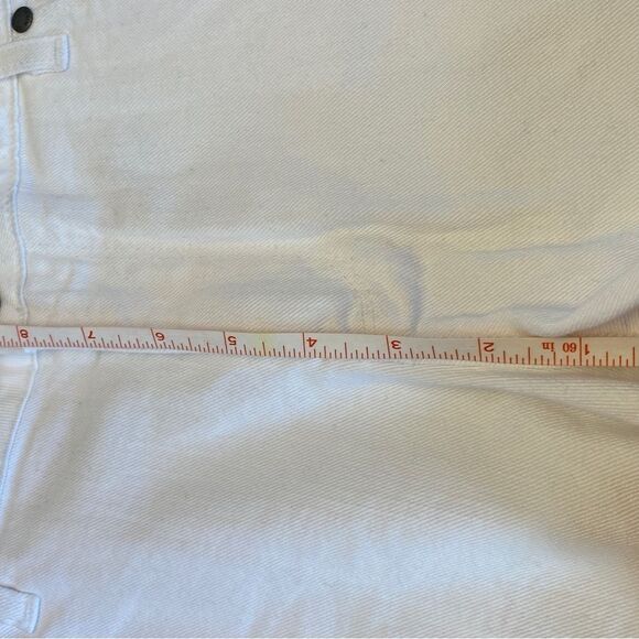 PAIGE NWOT Jimmy Jimmy Shorts Women’s Size 31 White 3" Inseam - Picture 8 of 10